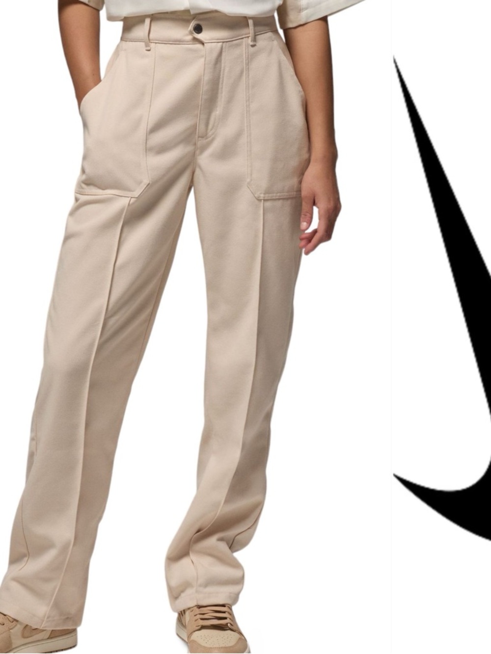 Nike Jordan Woven beige Pants*NWT